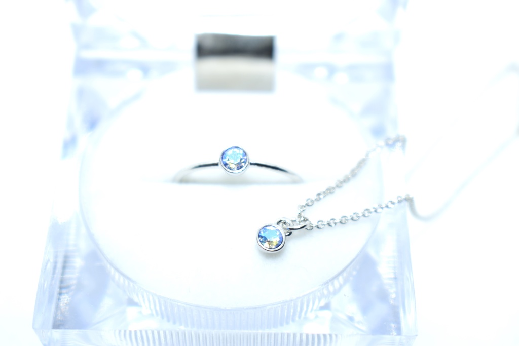 鬼滅*冨岡義勇 リング&ネックレスセット