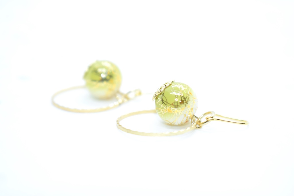 鬼滅*我妻善逸 グラデーションピアス