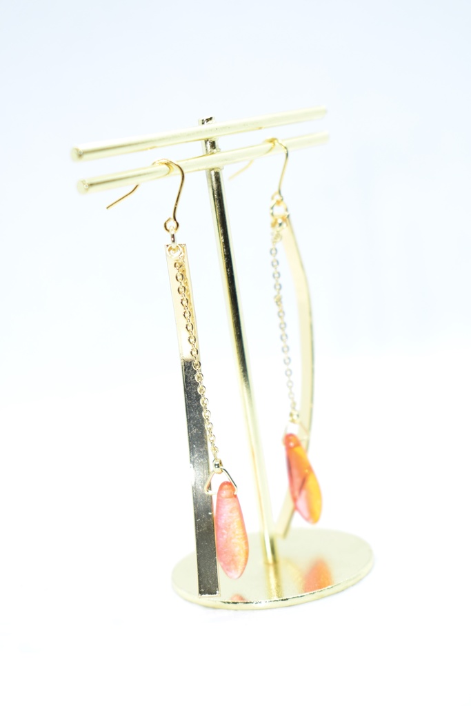 鬼滅*煉獄杏寿郎 ロングピアス