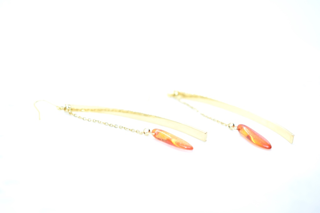 鬼滅*煉獄杏寿郎 ロングピアス