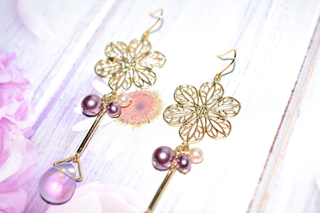 再販/刀剣乱舞*歌仙兼定 ぽってりピアス