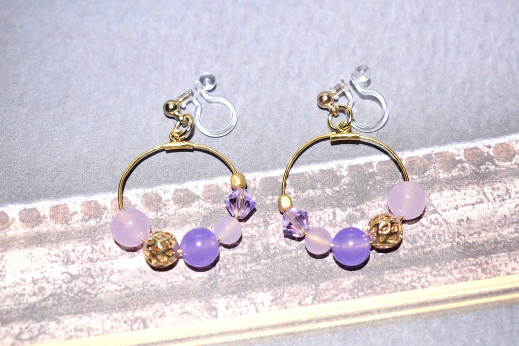 再販/刀剣乱舞*歌仙兼定 フープピアス