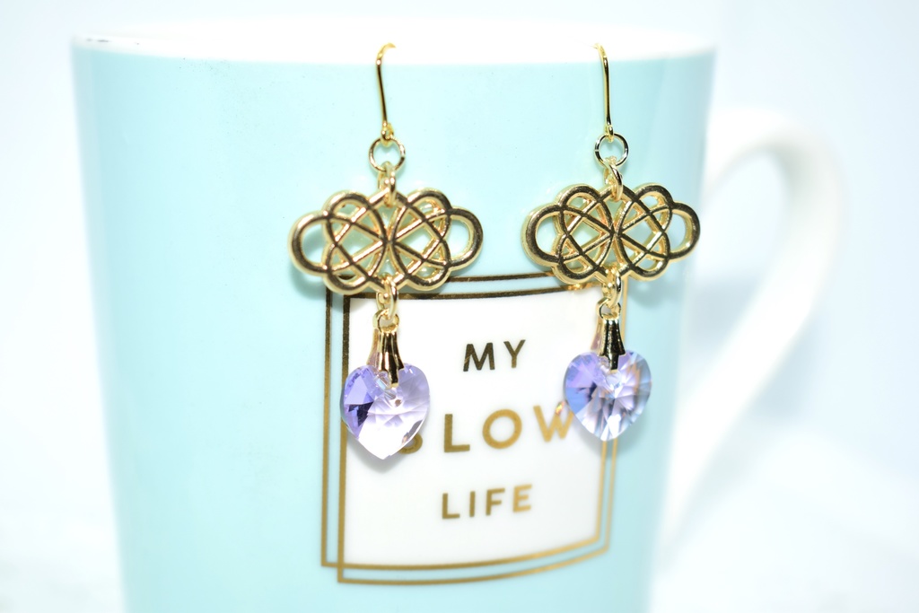 刀剣乱舞*歌仙兼定 ハートスワロピアス