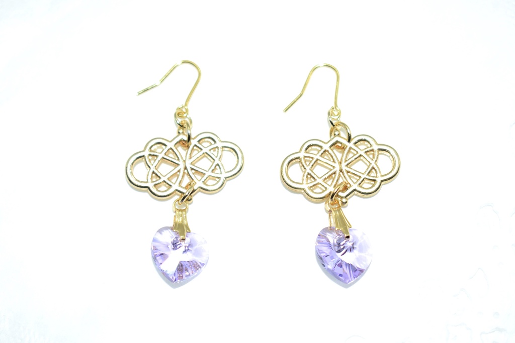 刀剣乱舞*歌仙兼定 ハートスワロピアス