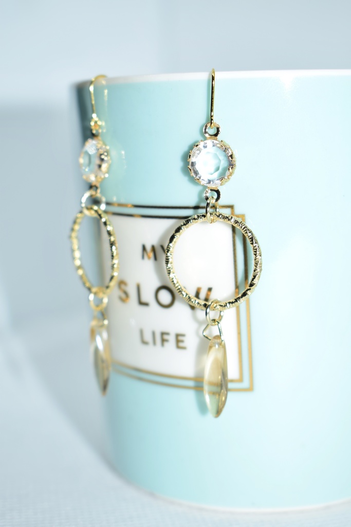 DC*沖矢昴 シャネルストーンピアス