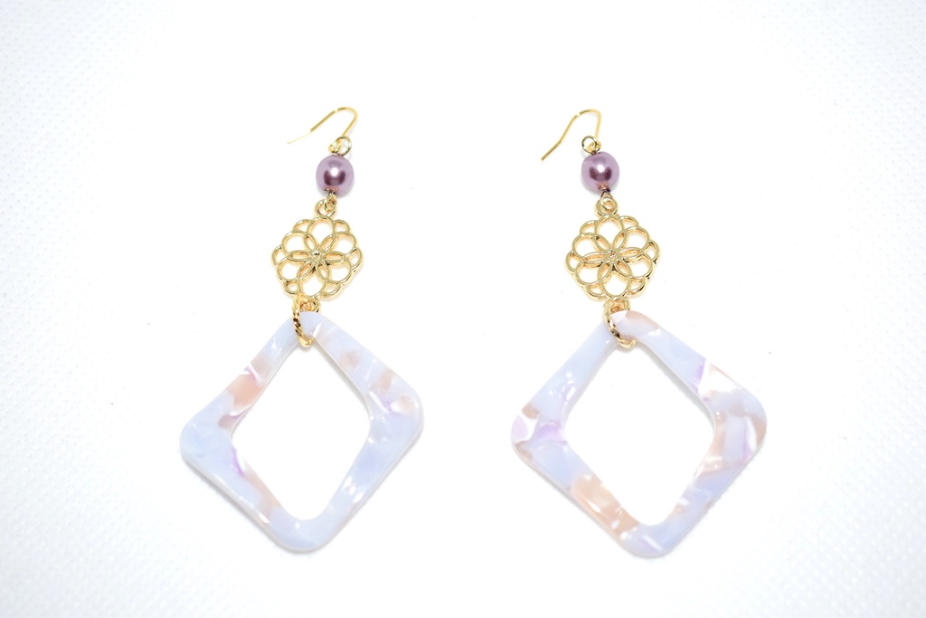 刀剣乱舞*歌仙兼定 マーブルカラーピアス