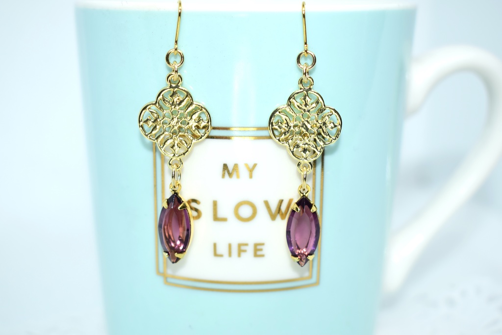 刀剣乱舞*不動行光 ヴィンテージスワロピアス