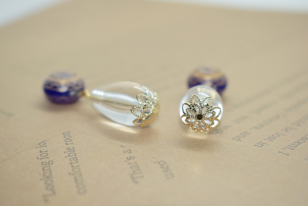 ヴィンテージ風ピアス