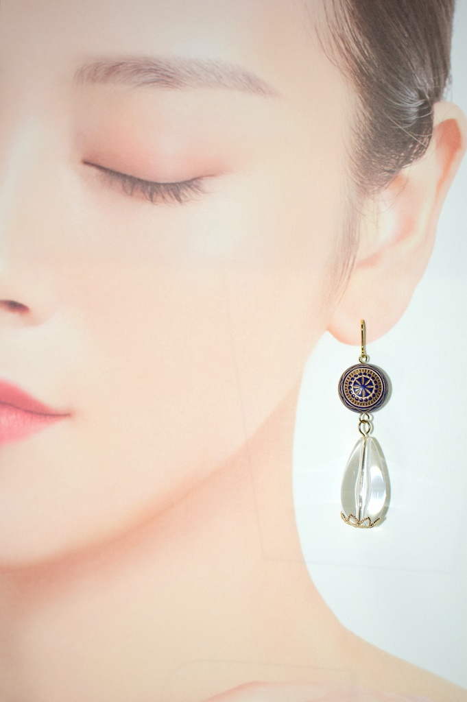 ヴィンテージ風ピアス