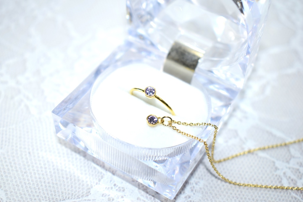 刀剣乱舞＊歌仙兼定　リング＆ネックレスセット