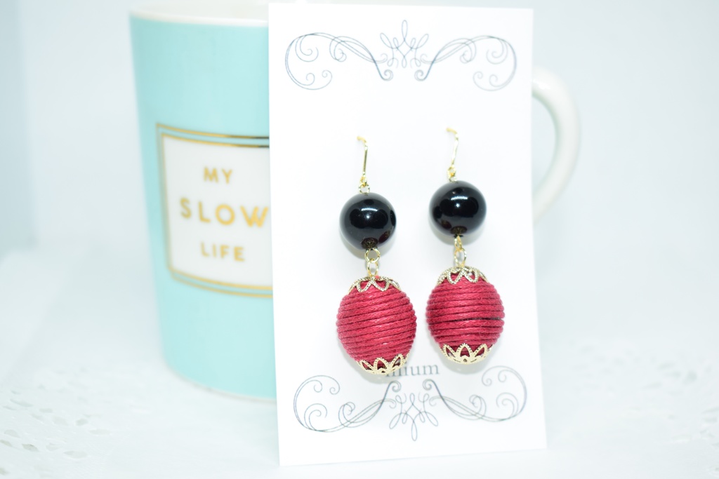 刀剣乱舞*加州清光 巻玉ピアス