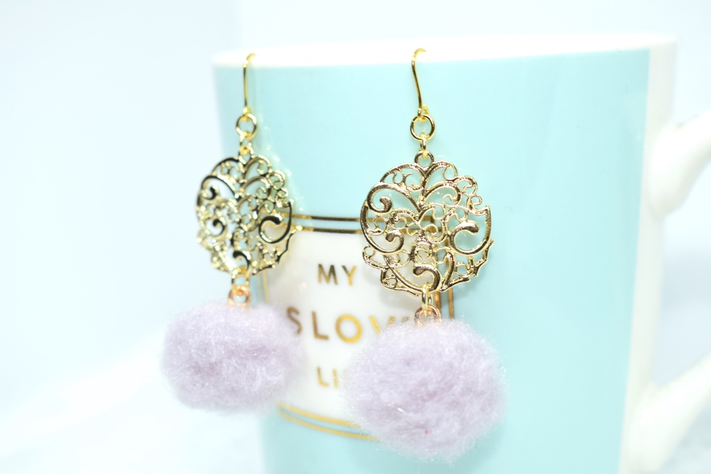 刀剣乱舞*歌仙兼定 ふわふわピアス