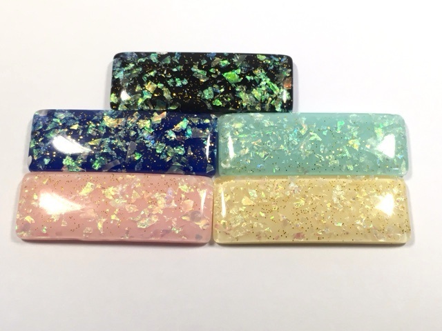 オーロラフィルムの艶やかへアゴム