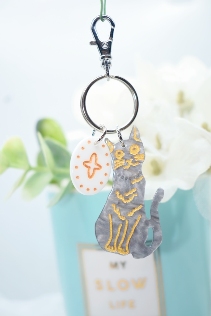 若雑渡昆奈門*猫キーホルダー