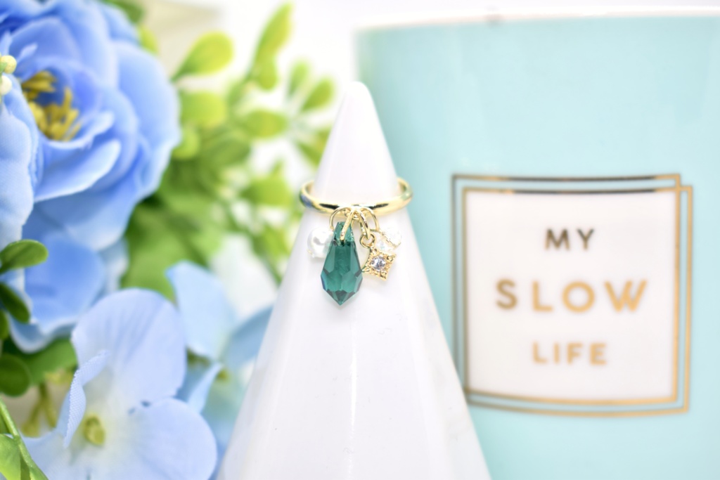 6年＊しゃらしゃらリング