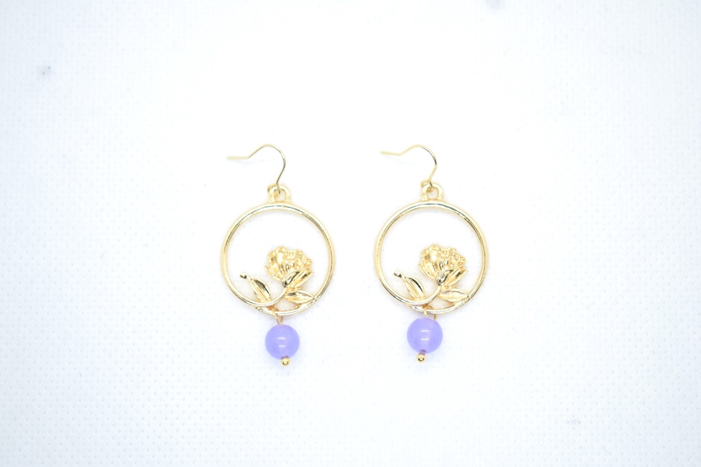 滝夜叉丸*サークルローズピアスA