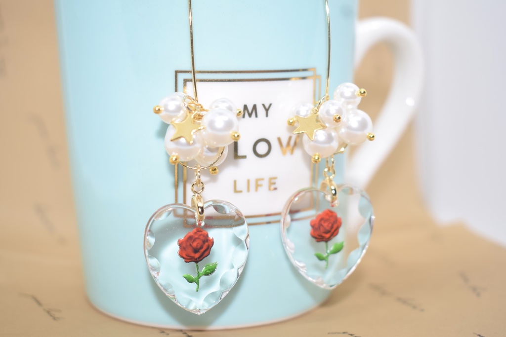 滝夜叉丸*ヴィンテージピアス