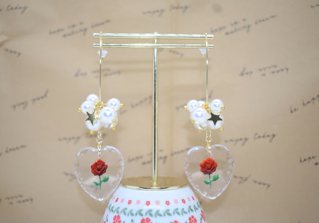 滝夜叉丸*ヴィンテージピアス