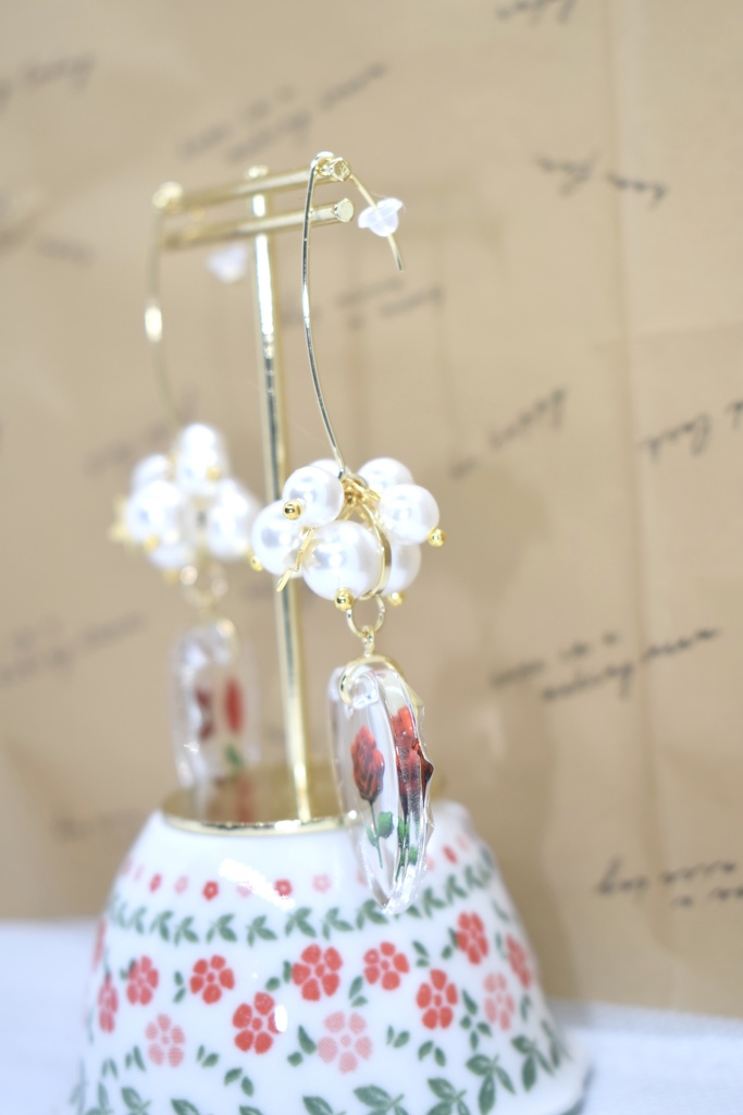 滝夜叉丸*ヴィンテージピアス