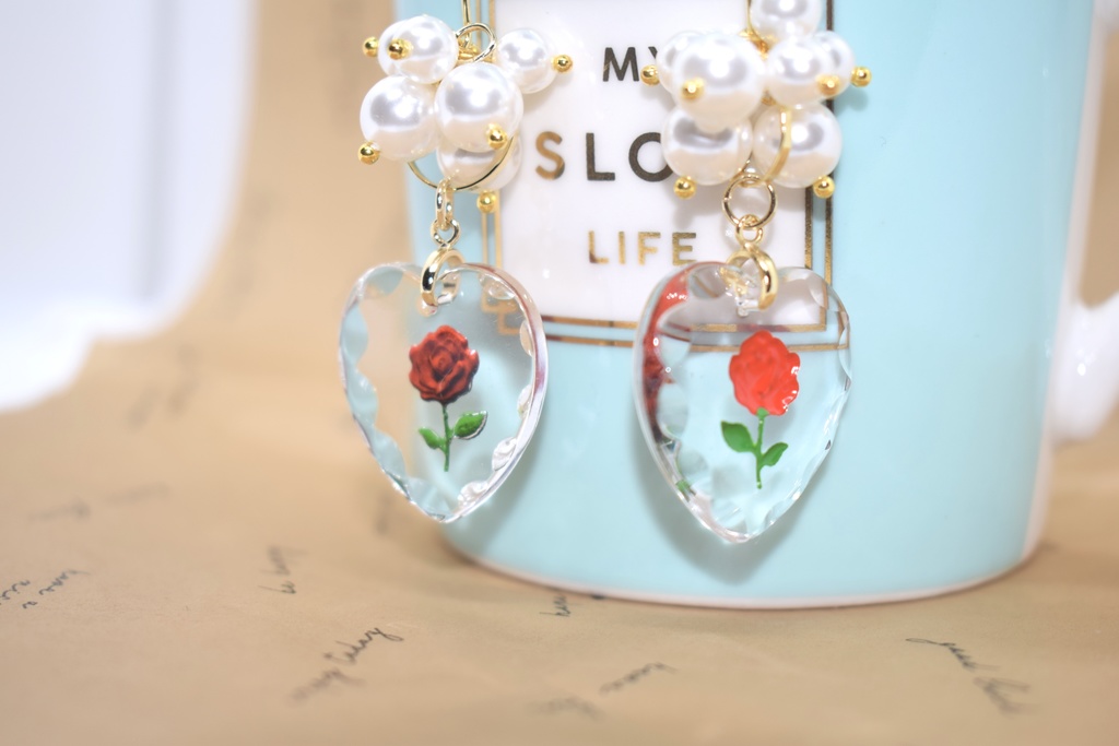 滝夜叉丸*ヴィンテージピアス