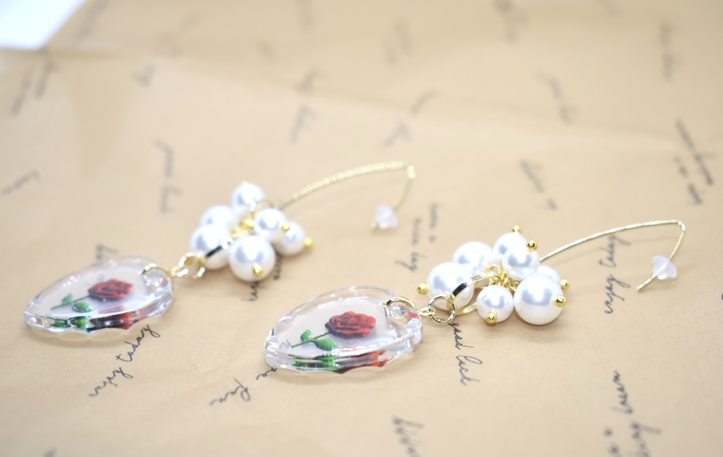 滝夜叉丸*ヴィンテージピアス