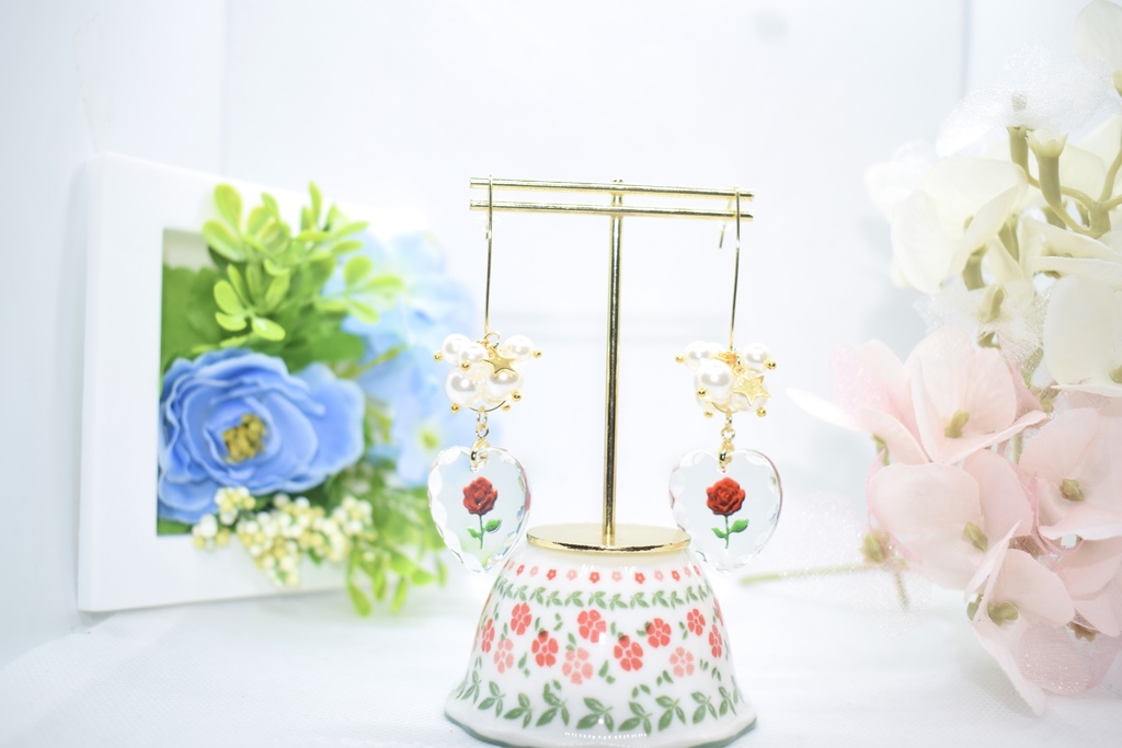 滝夜叉丸*ヴィンテージピアス