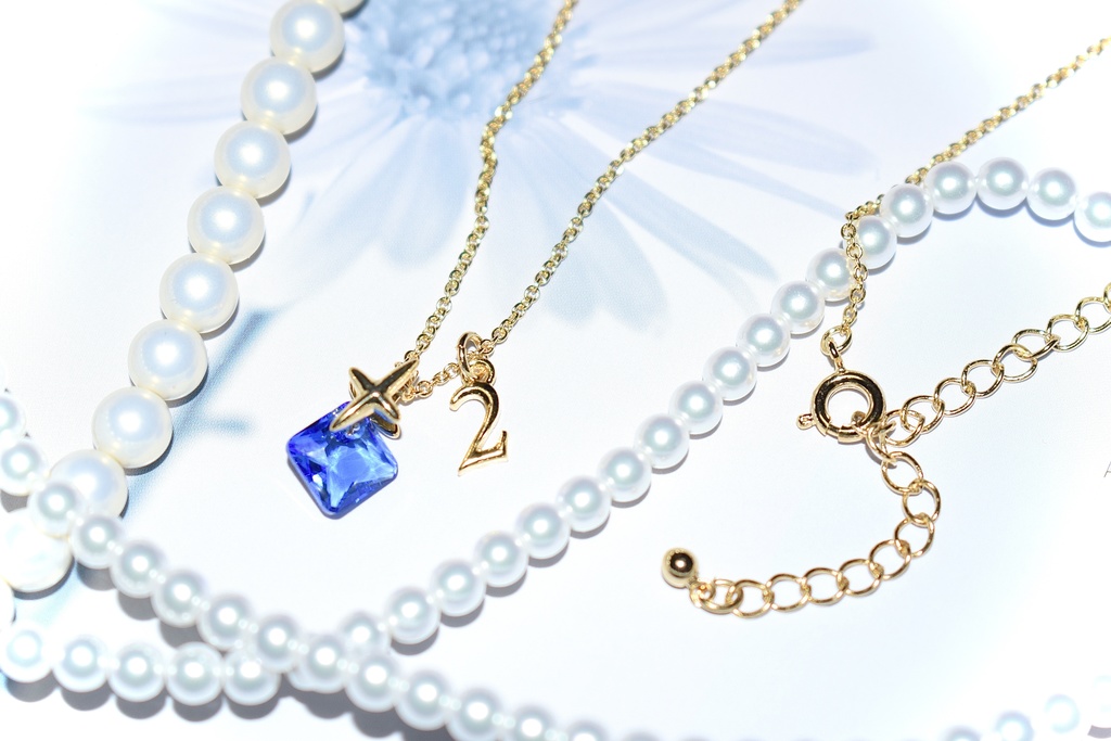 2年*スクエアネックレス