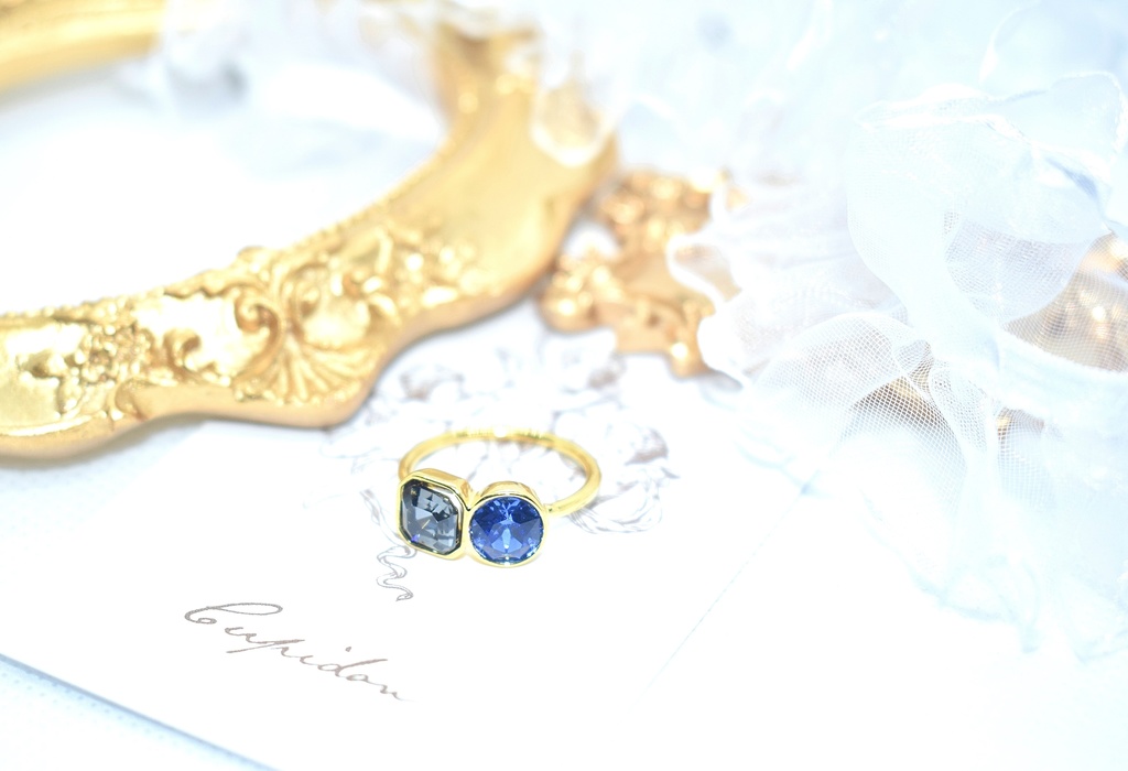 タソ保*2粒リング(3種)