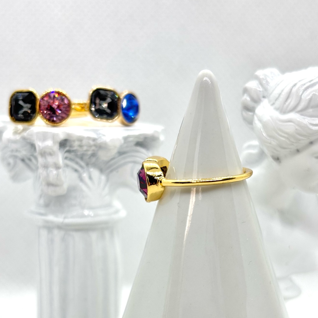 タソ保*2粒リング(3種)