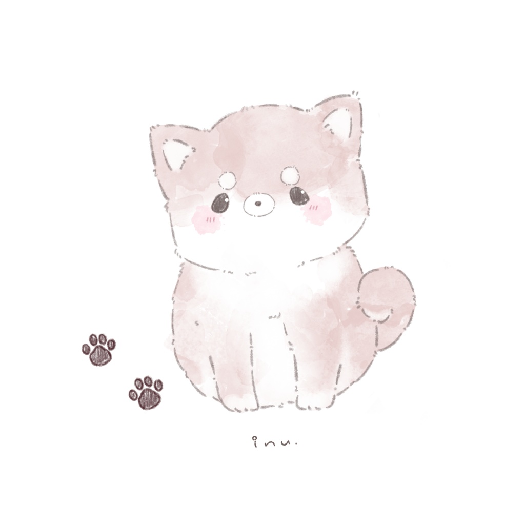 【缶バッジ】あにまる いぬ。