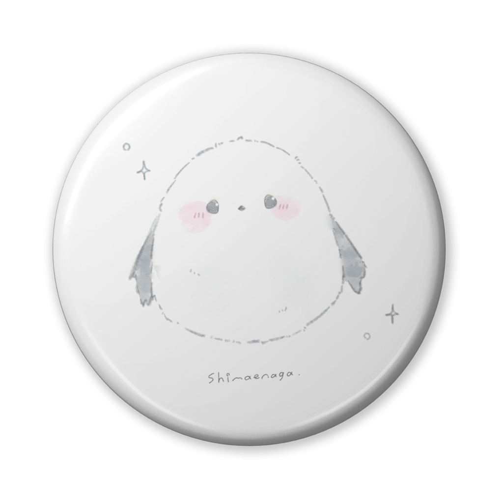 【缶バッジ】あにまる　しまえなが。
