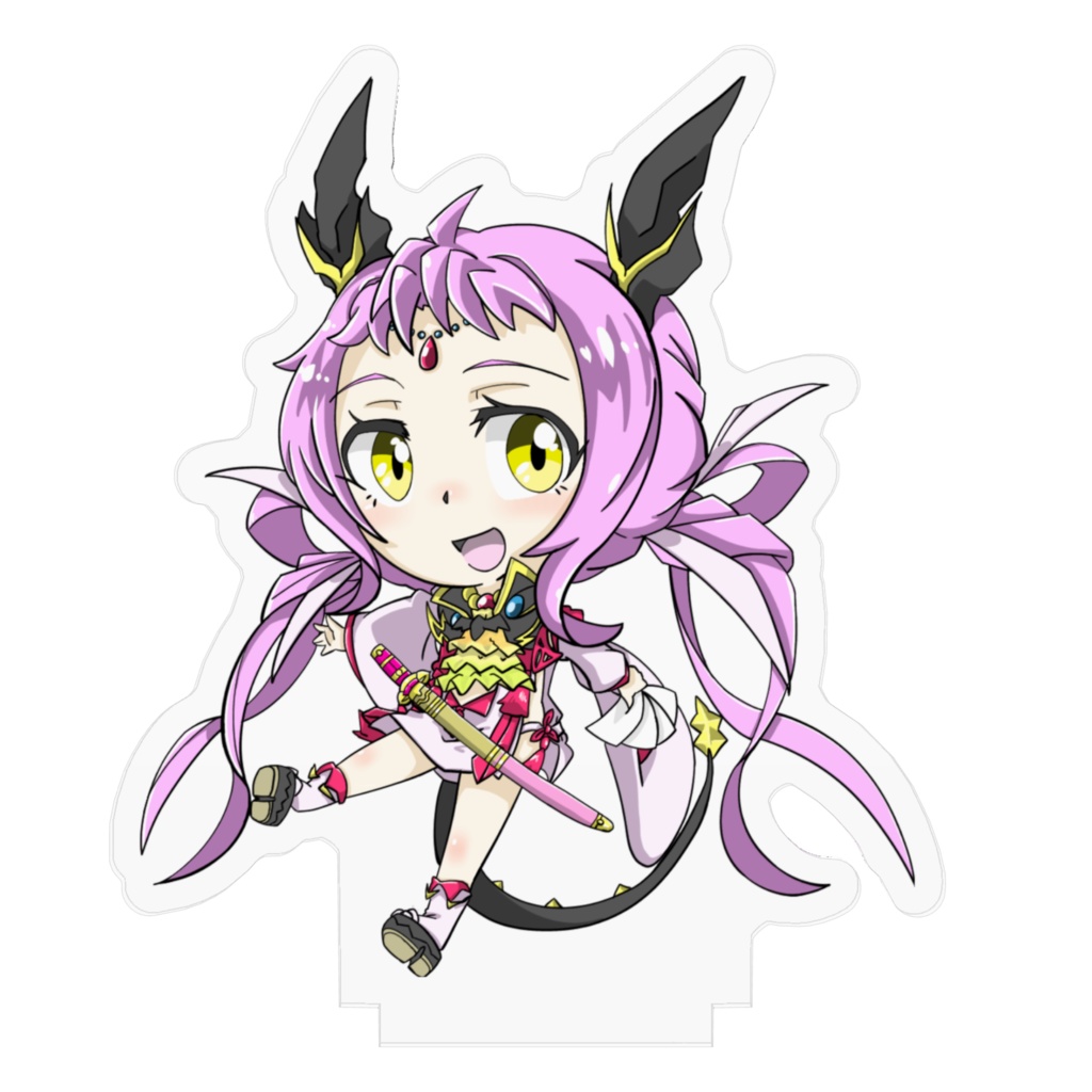 小竜景光アクリルフィギュア【天華百剣】