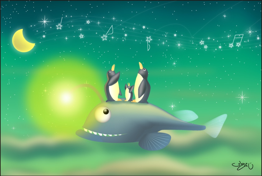 ポストカード046　流れ星オルゴール