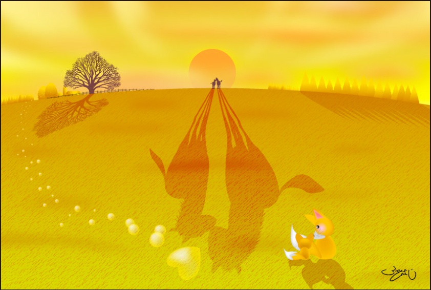 ポストカード048　サンセットスクリーン