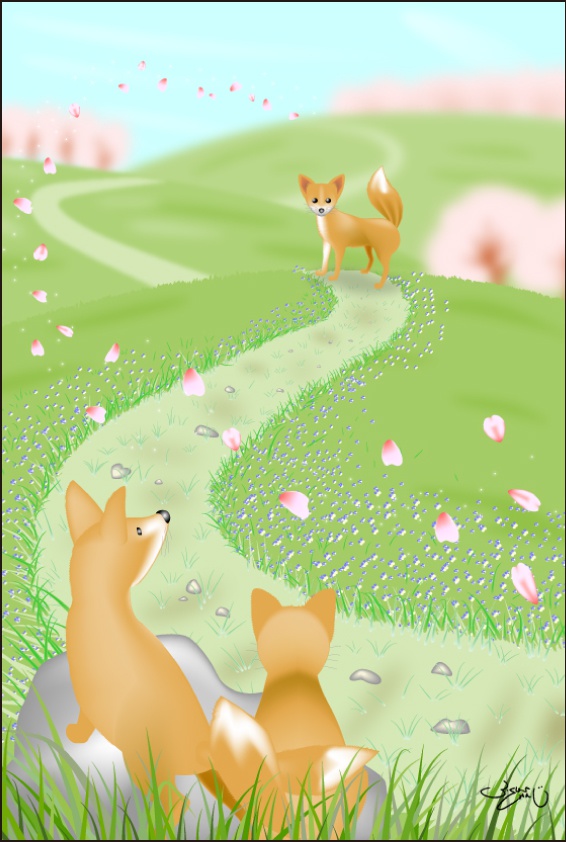 ポストカード063　旅立ちの季節-とき-