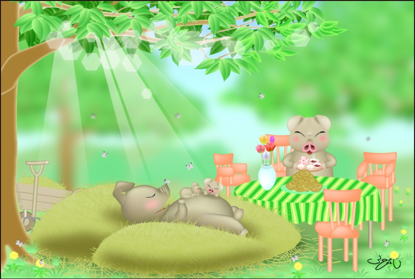 ポストカード064　おいしい時間