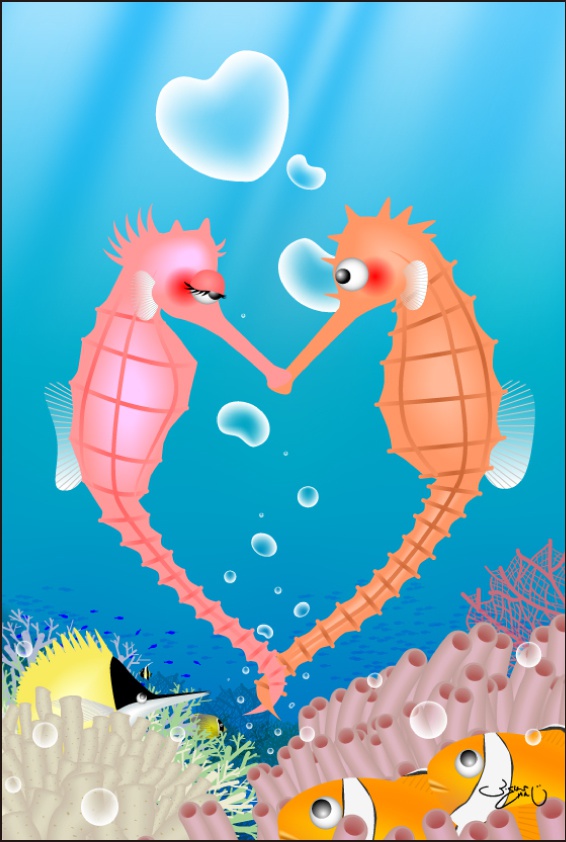 ポストカード070　竜宮の恋