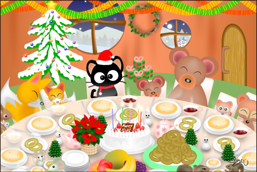 ポストカード101　Happy Christmas