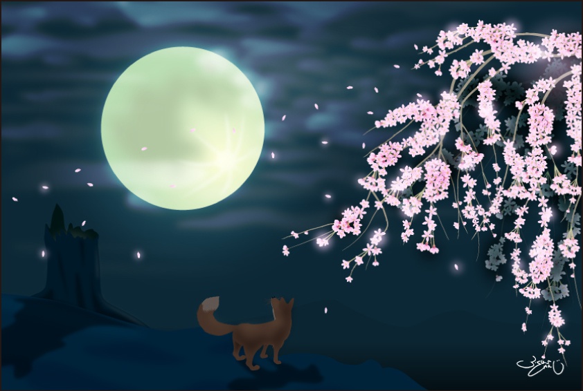 ポストカード109 夢咲き卯月