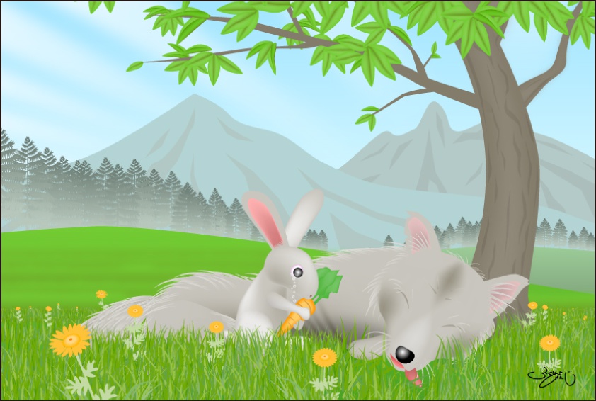 ポストカード113 優しさに満たされて