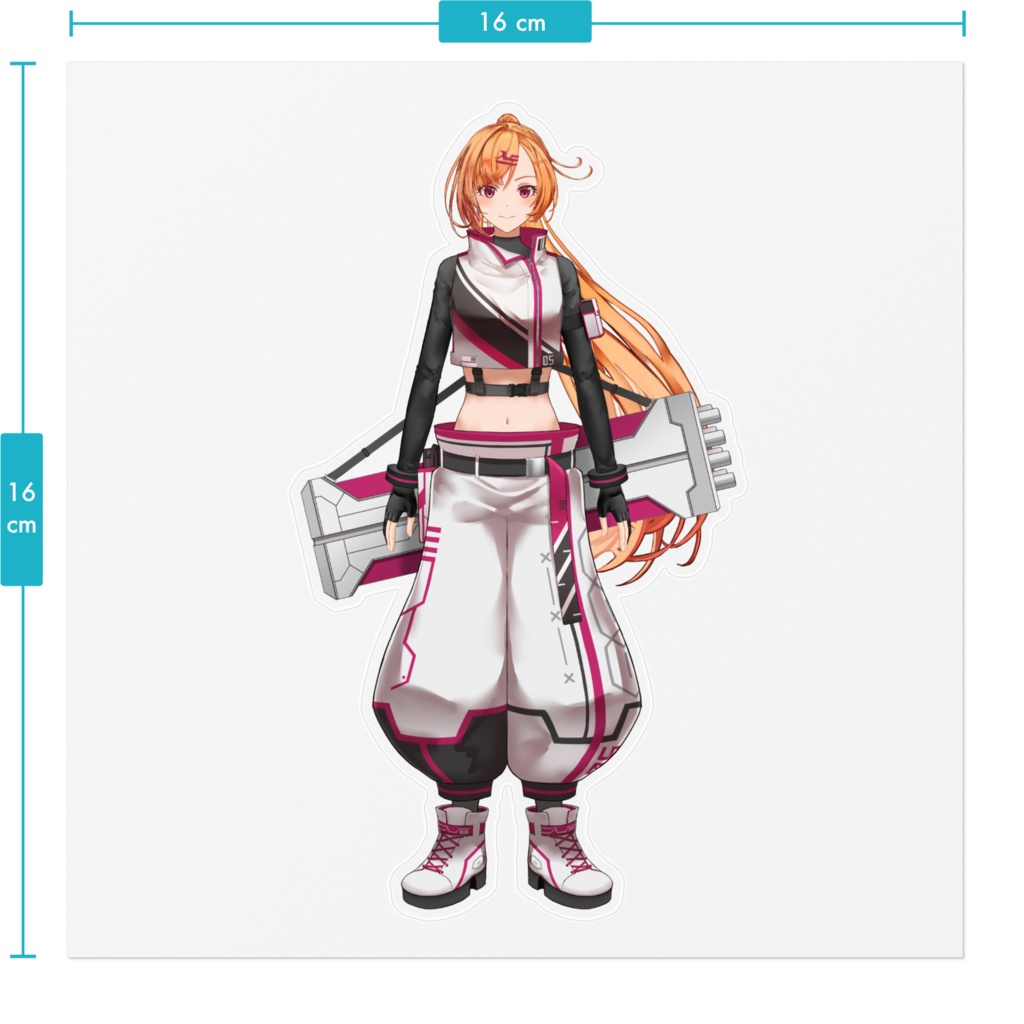 衣装バリエーション豊富ステッカー(全13種!?)