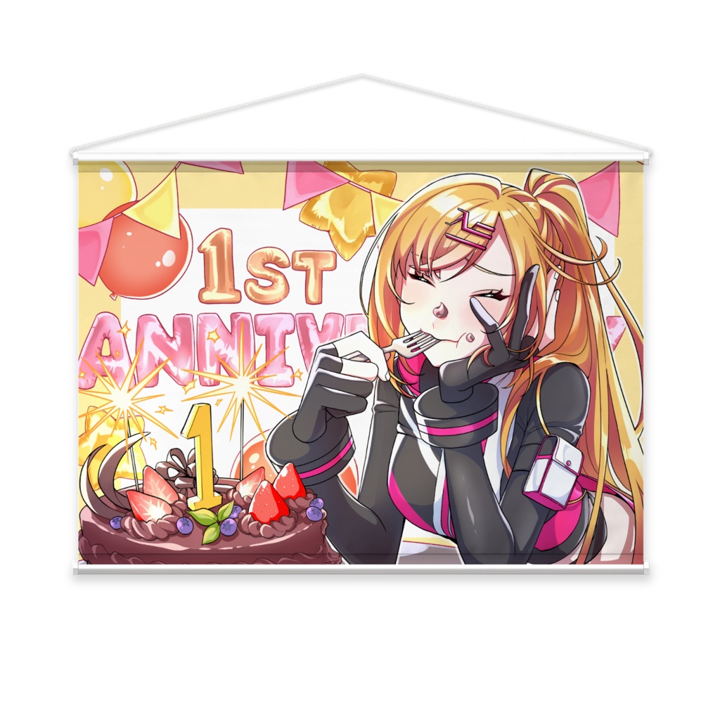 1周年タペストリー2