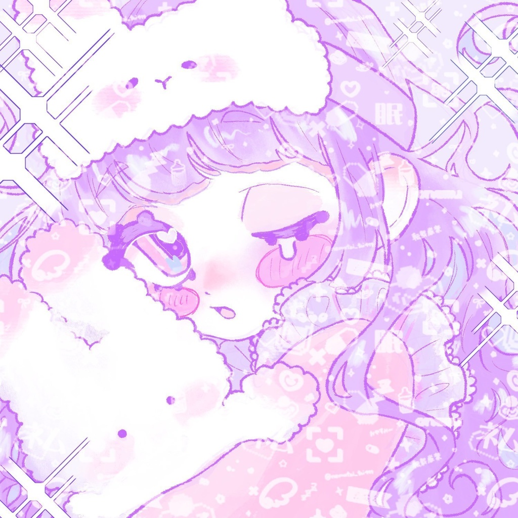アイコン むらさき