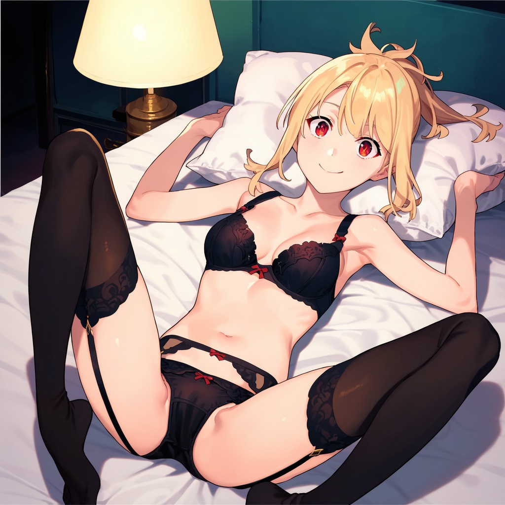 ポニテちゃん ガーターベルト_差分442枚