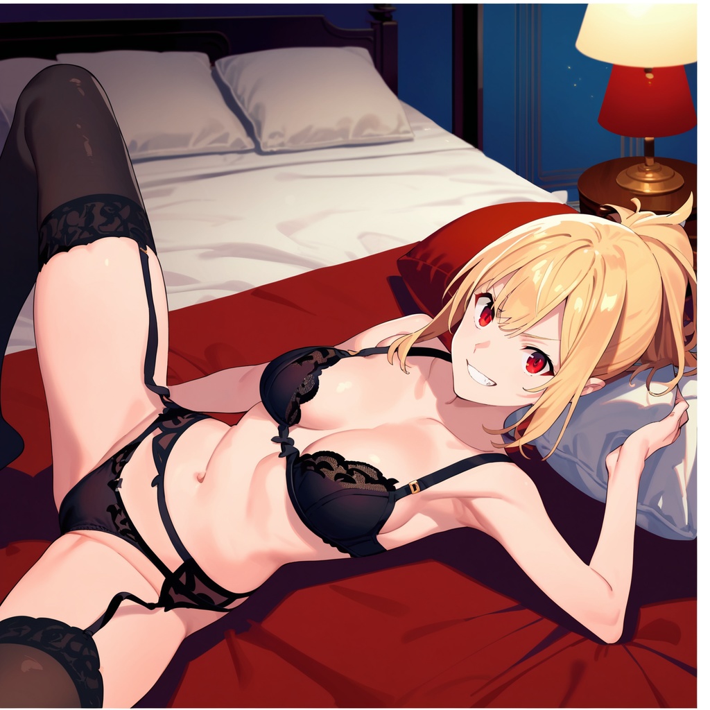 ポニテちゃん ガーターベルト_差分442枚