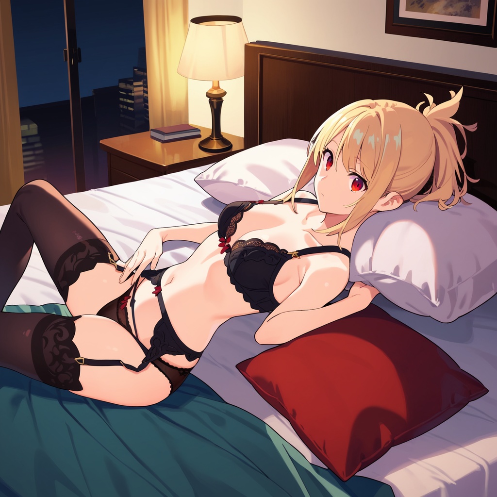 ポニテちゃん ガーターベルト_差分442枚