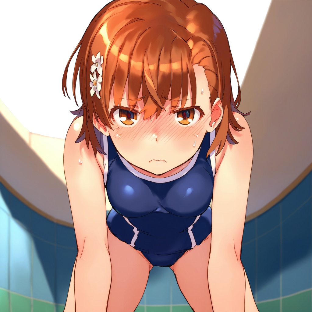 御坂美琴 スク水_新規差分118枚