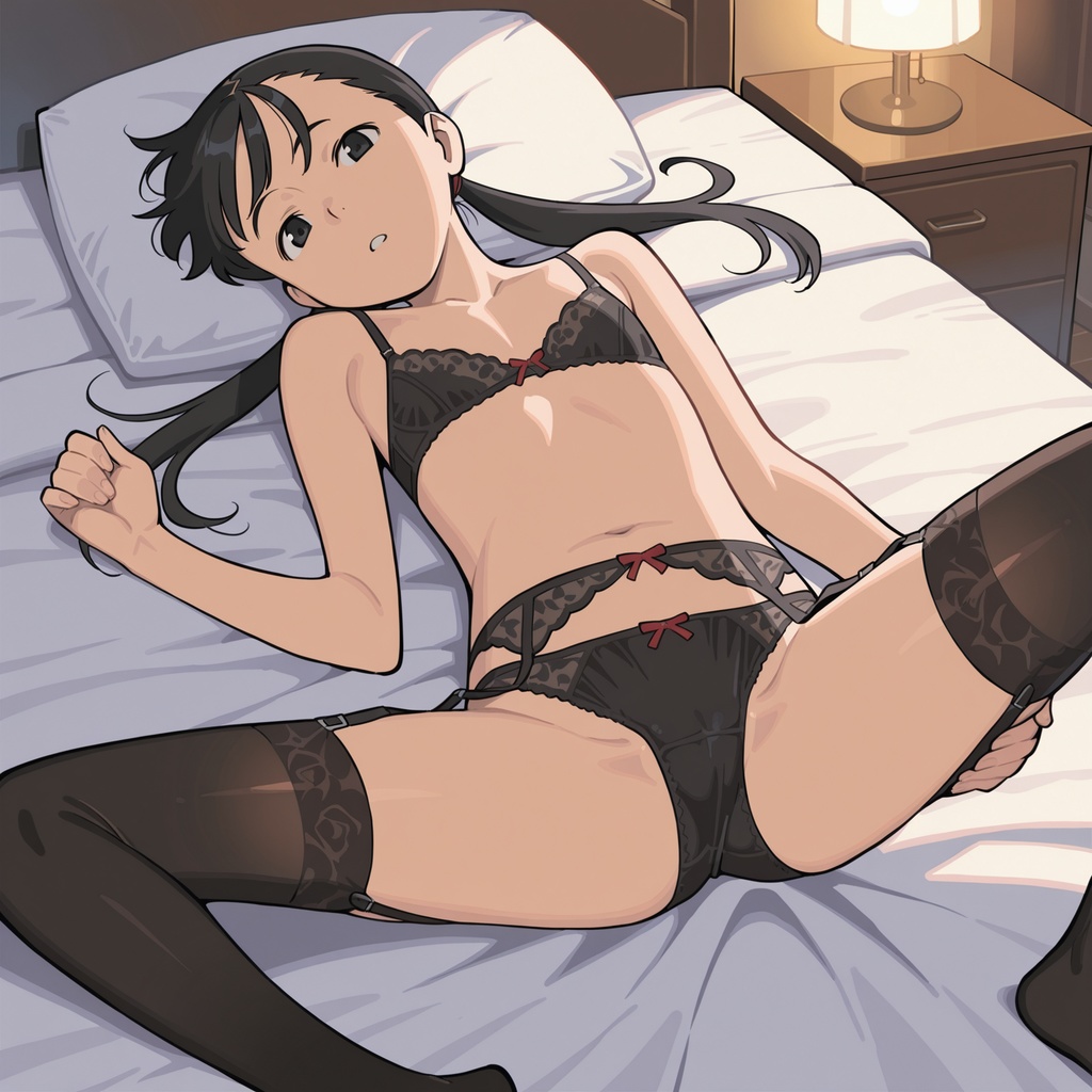 女の娘ガーターベルトイラスト集01