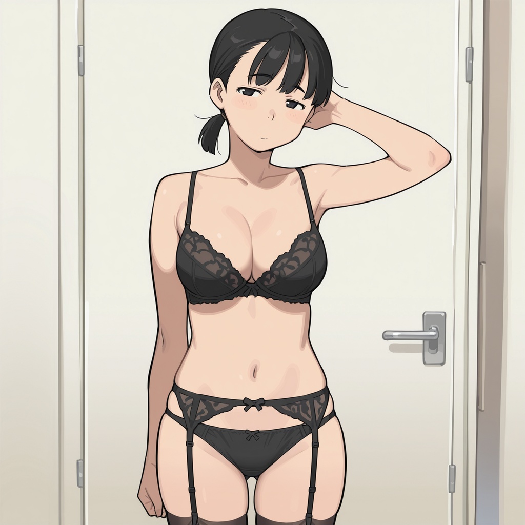 女の娘ガーターベルトイラスト集01