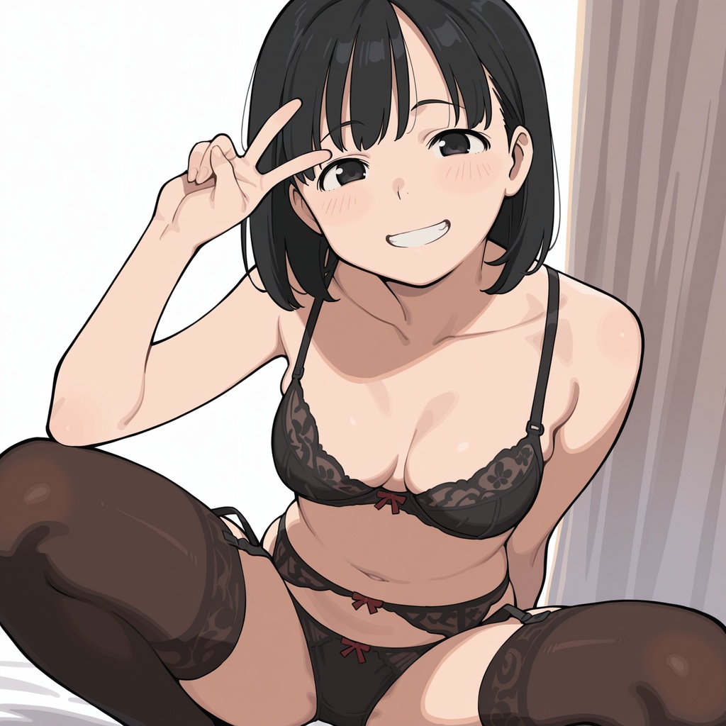 女の娘ガーターベルトイラスト集01